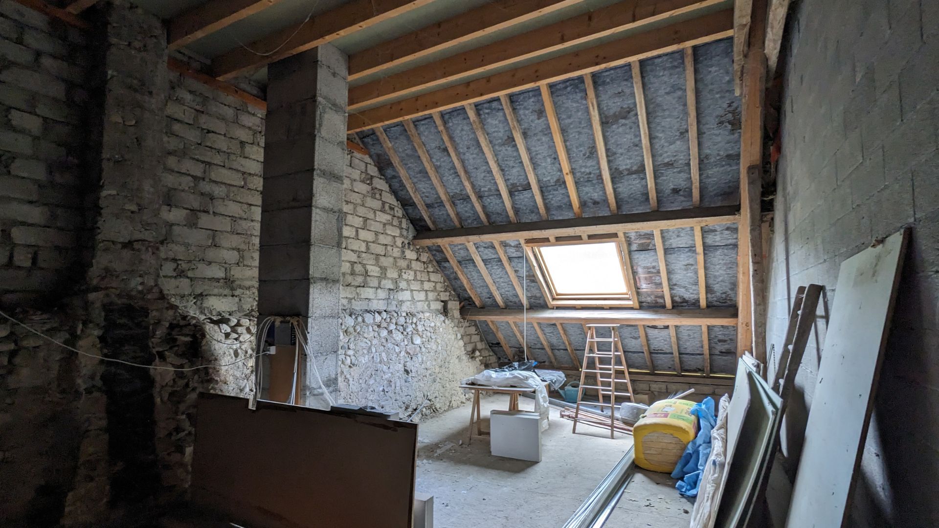 Actuel habitat travaux d’habilitation des combles